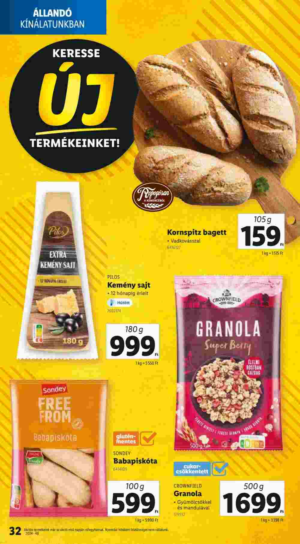 Lidl akciós újság 2024.11.28-tól - 32. oldal.