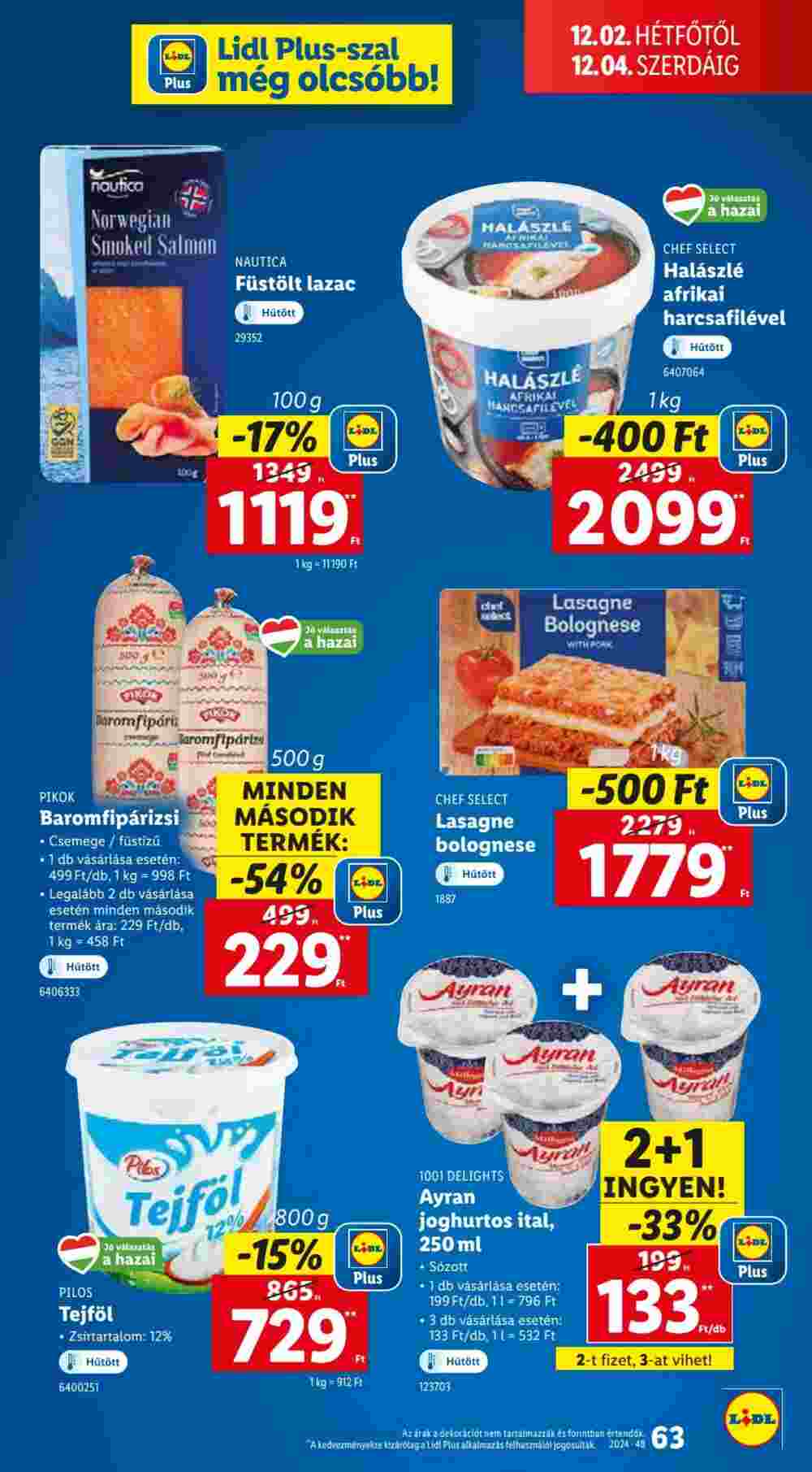 Lidl akciós újság 2024.11.28-tól - 63. oldal.