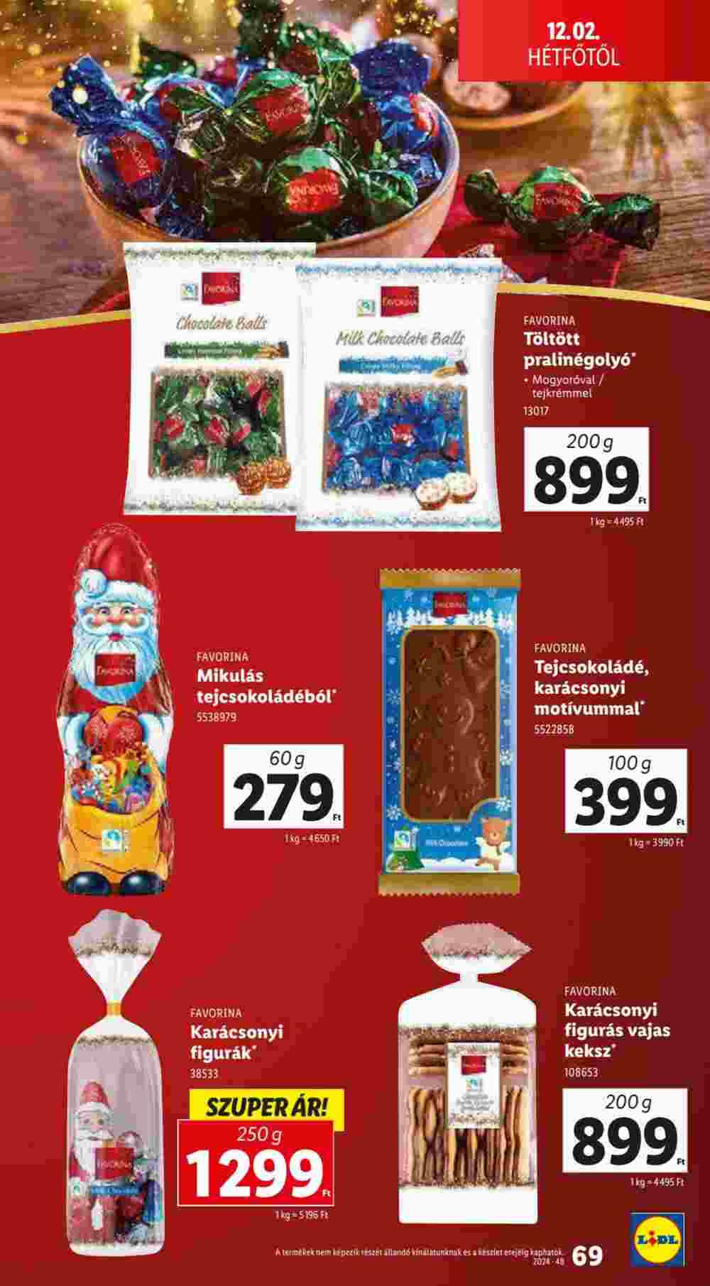 Lidl akciós újság 2024.11.28-tól - 69. oldal.