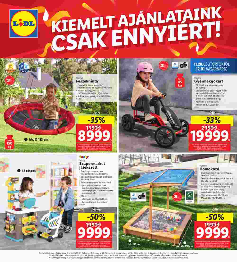 Lidl akciós újság 2024.11.28-tól - 4. oldal.