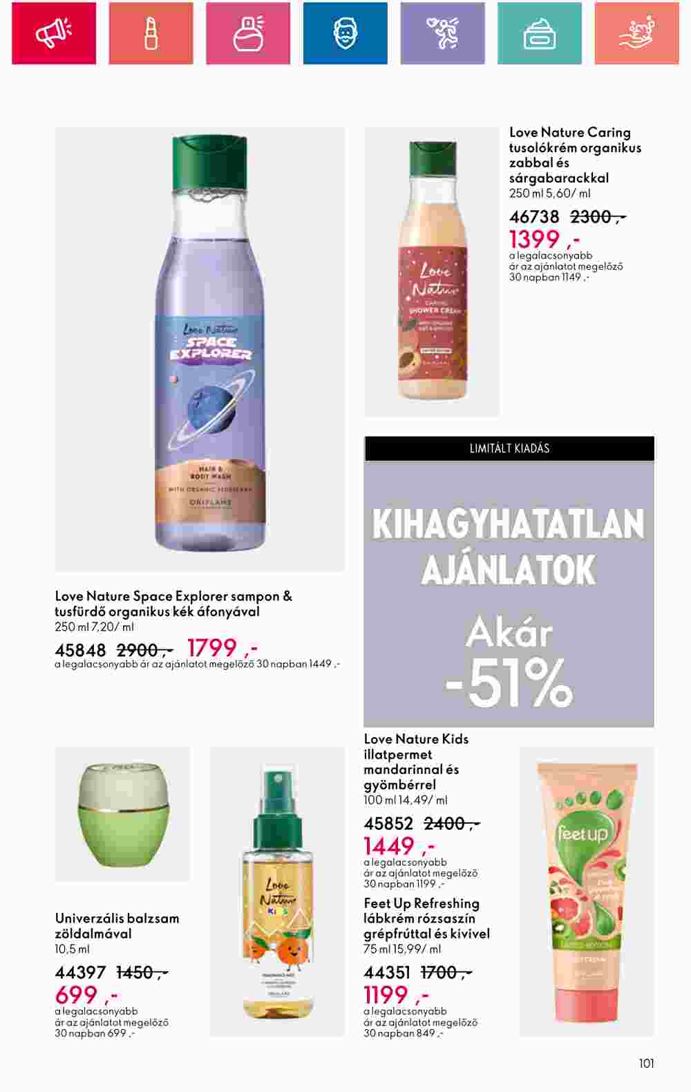 Oriflame akciós újság 2024.12.01-től - 101. oldal.