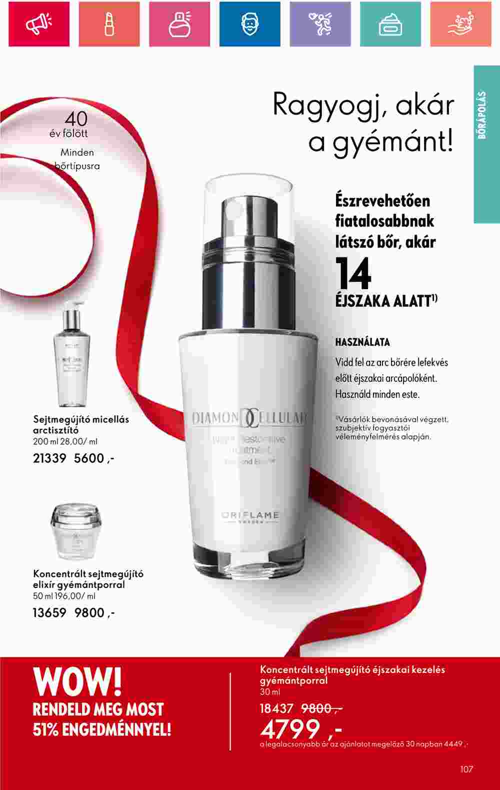 Oriflame akciós újság 2024.12.01-től - 107. oldal.