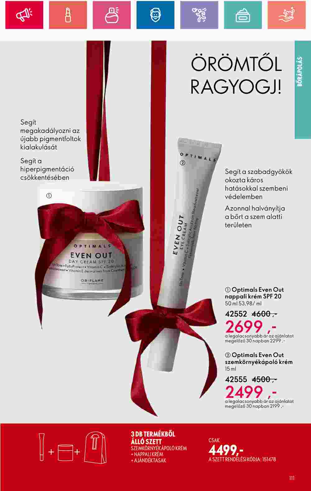 Oriflame akciós újság 2024.12.01-től - 111. oldal.