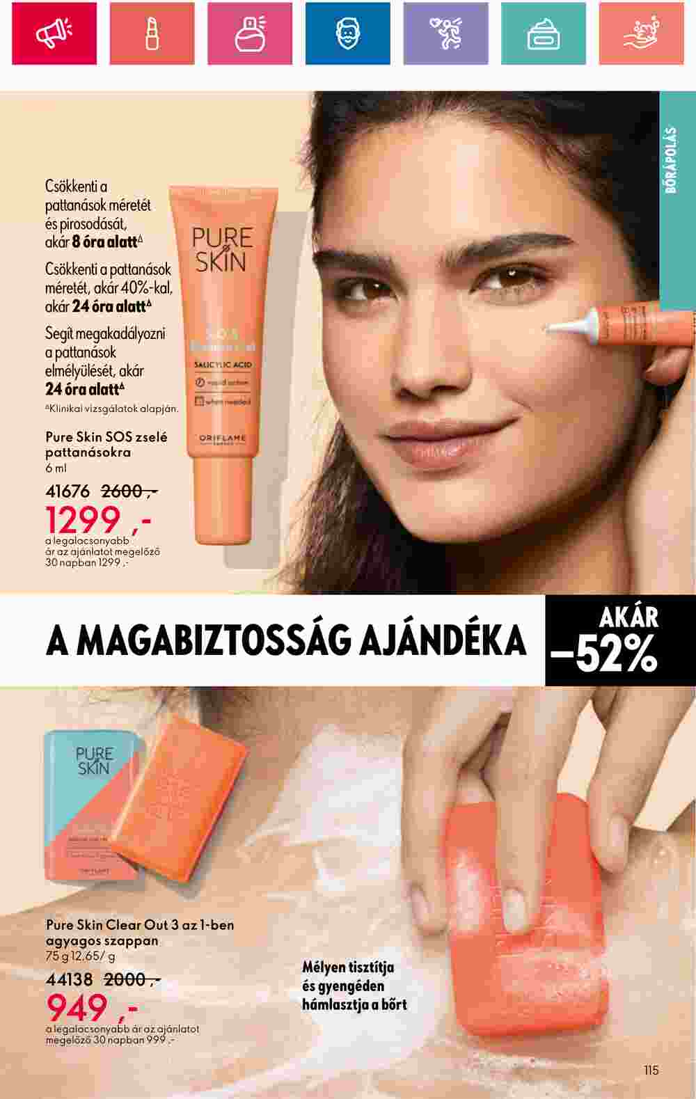 Oriflame akciós újság 2024.12.01-től - 115. oldal.