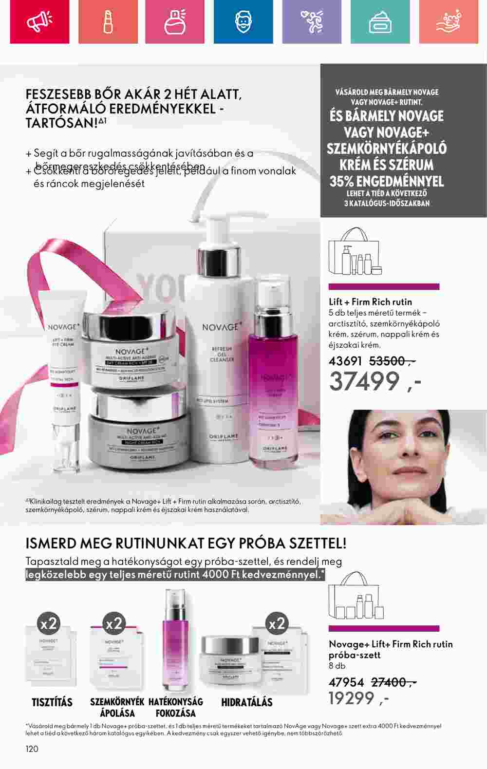 Oriflame akciós újság 2024.12.01-től - 120. oldal.