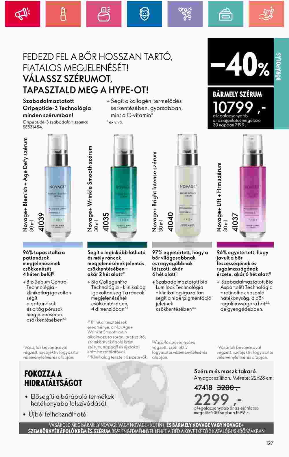 Oriflame akciós újság 2024.12.01-től - 127. oldal.