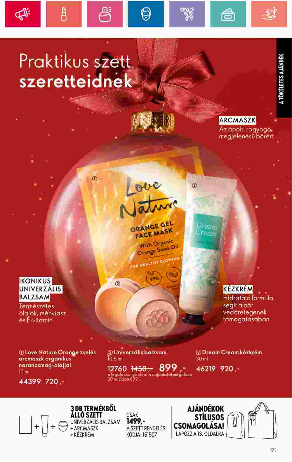 Oriflame akciós újság 2024.12.01-től - 171. oldal.