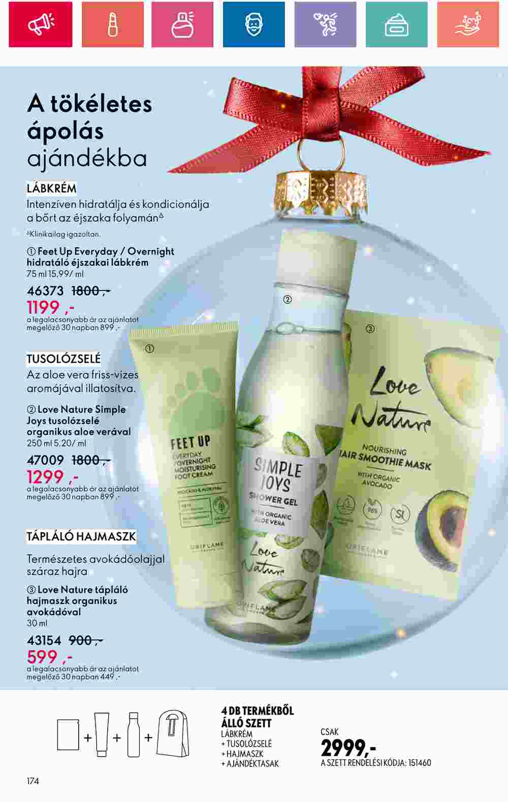 Oriflame akciós újság 2024.12.01-től - 174. oldal.