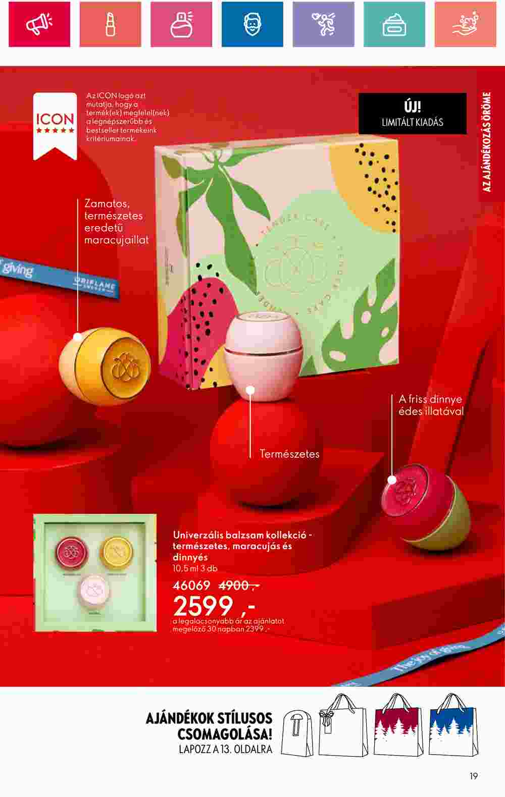 Oriflame akciós újság 2024.12.01-től - 19. oldal.