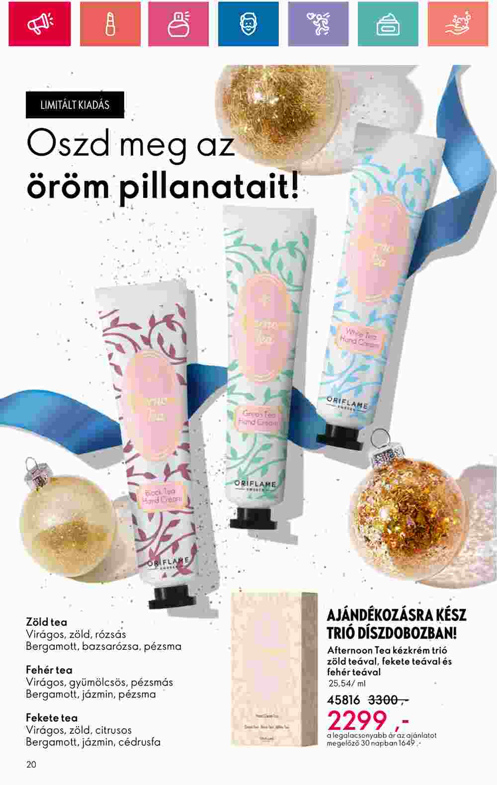 Oriflame akciós újság 2024.12.01-től - 20. oldal.