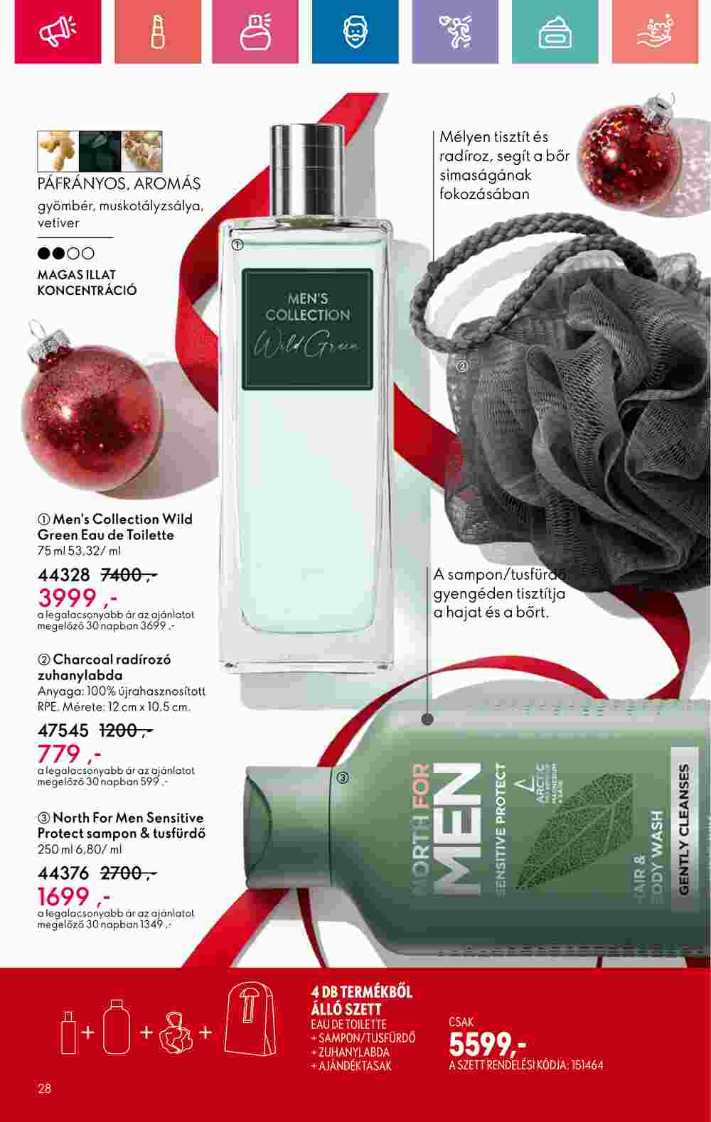 Oriflame akciós újság 2024.12.01-től - 28. oldal.