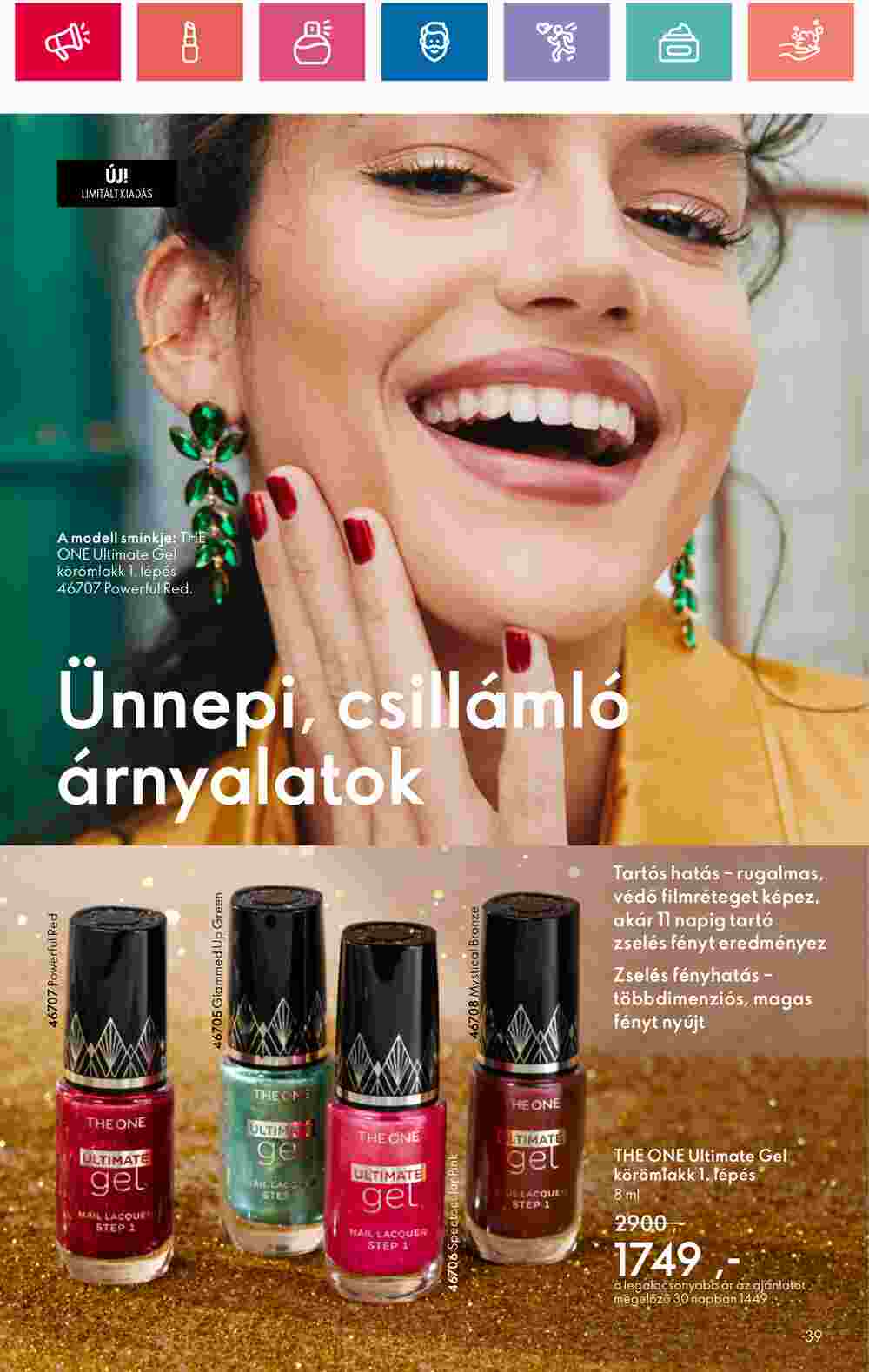 Oriflame akciós újság 2024.12.01-től - 39. oldal.