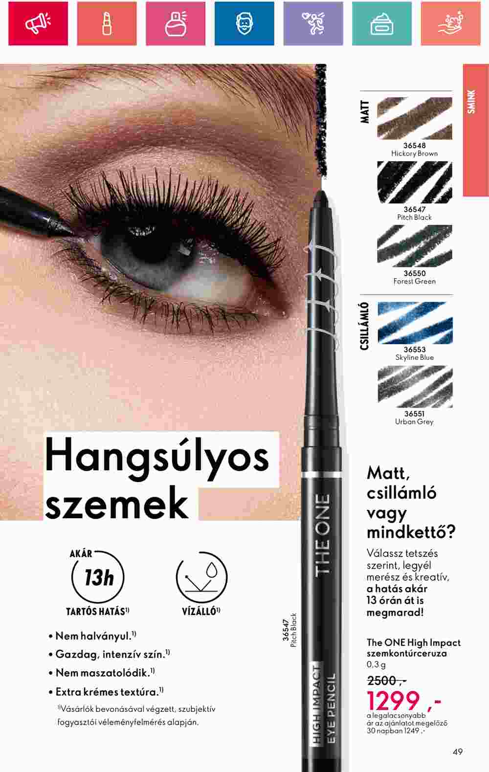 Oriflame akciós újság 2024.12.01-től - 49. oldal.