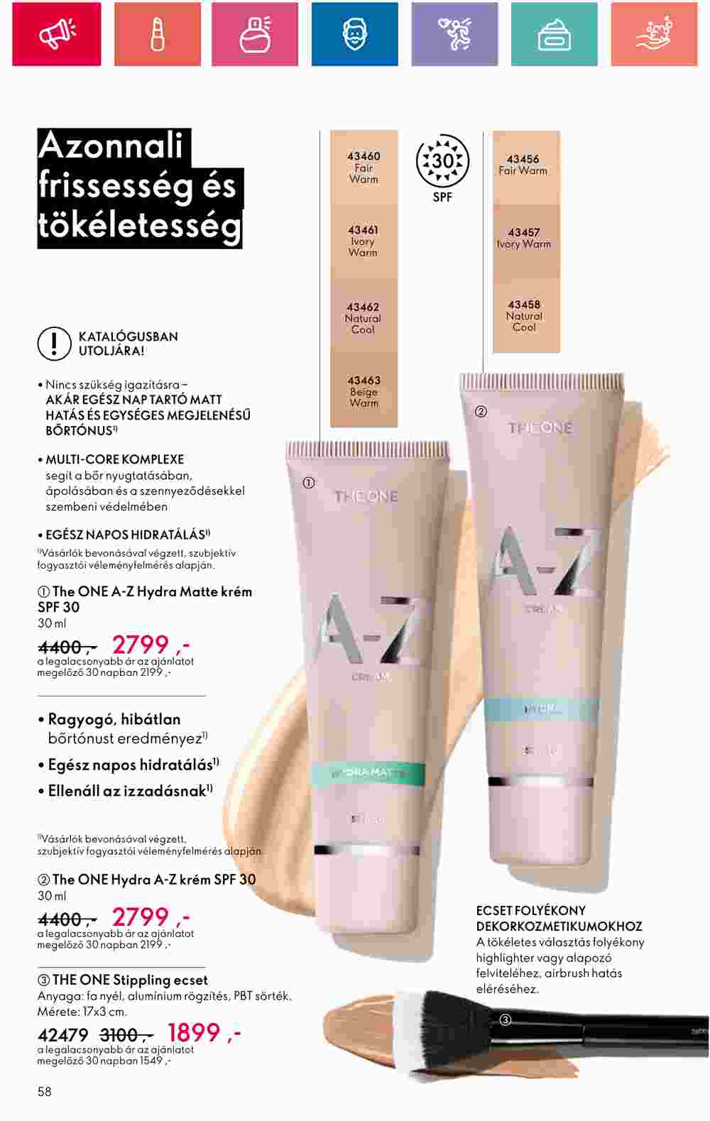 Oriflame akciós újság 2024.12.01-től - 58. oldal.