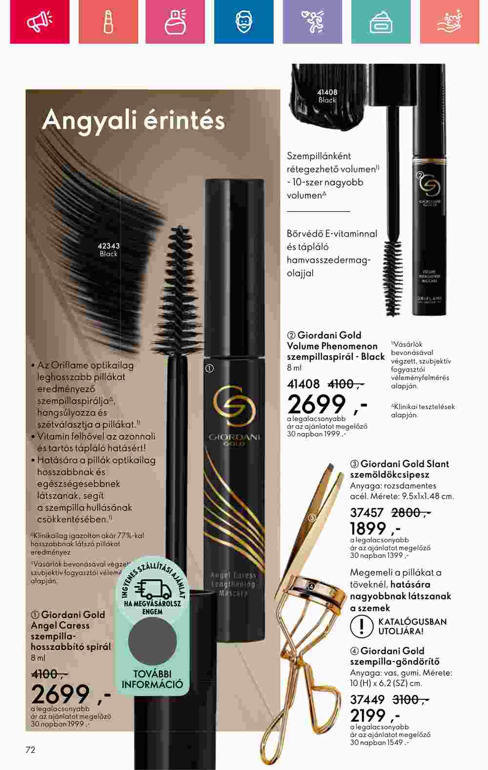 Oriflame akciós újság 2024.12.01-től - 72. oldal.