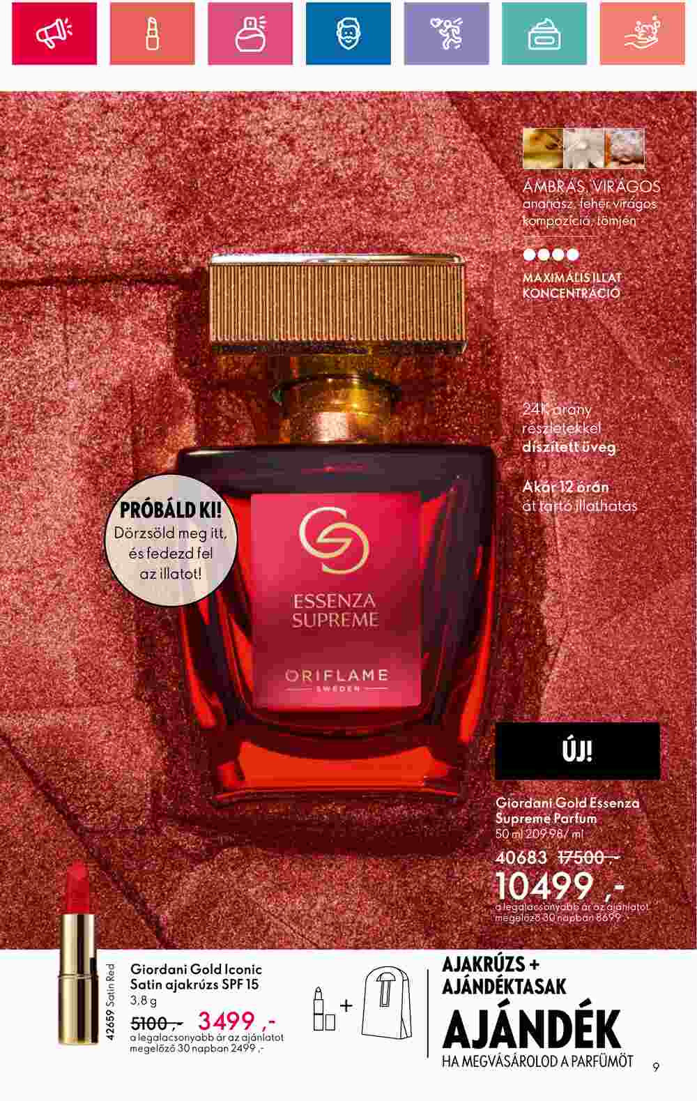 Oriflame akciós újság 2024.12.01-től - 9. oldal.