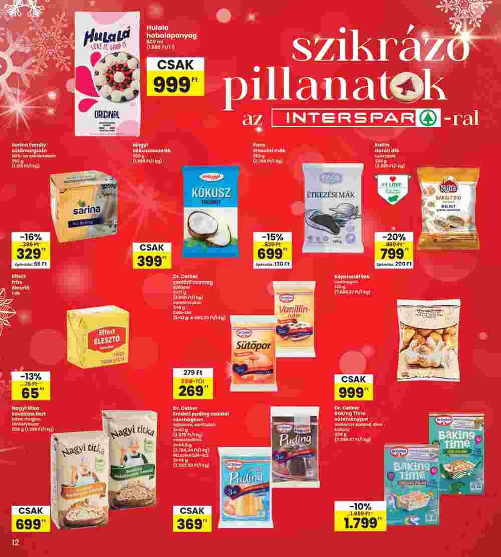 Interspar akciós újság 2024.12.05-től - 12. oldal.