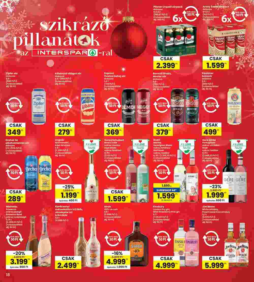 Interspar akciós újság 2024.12.05-től - 18. oldal.