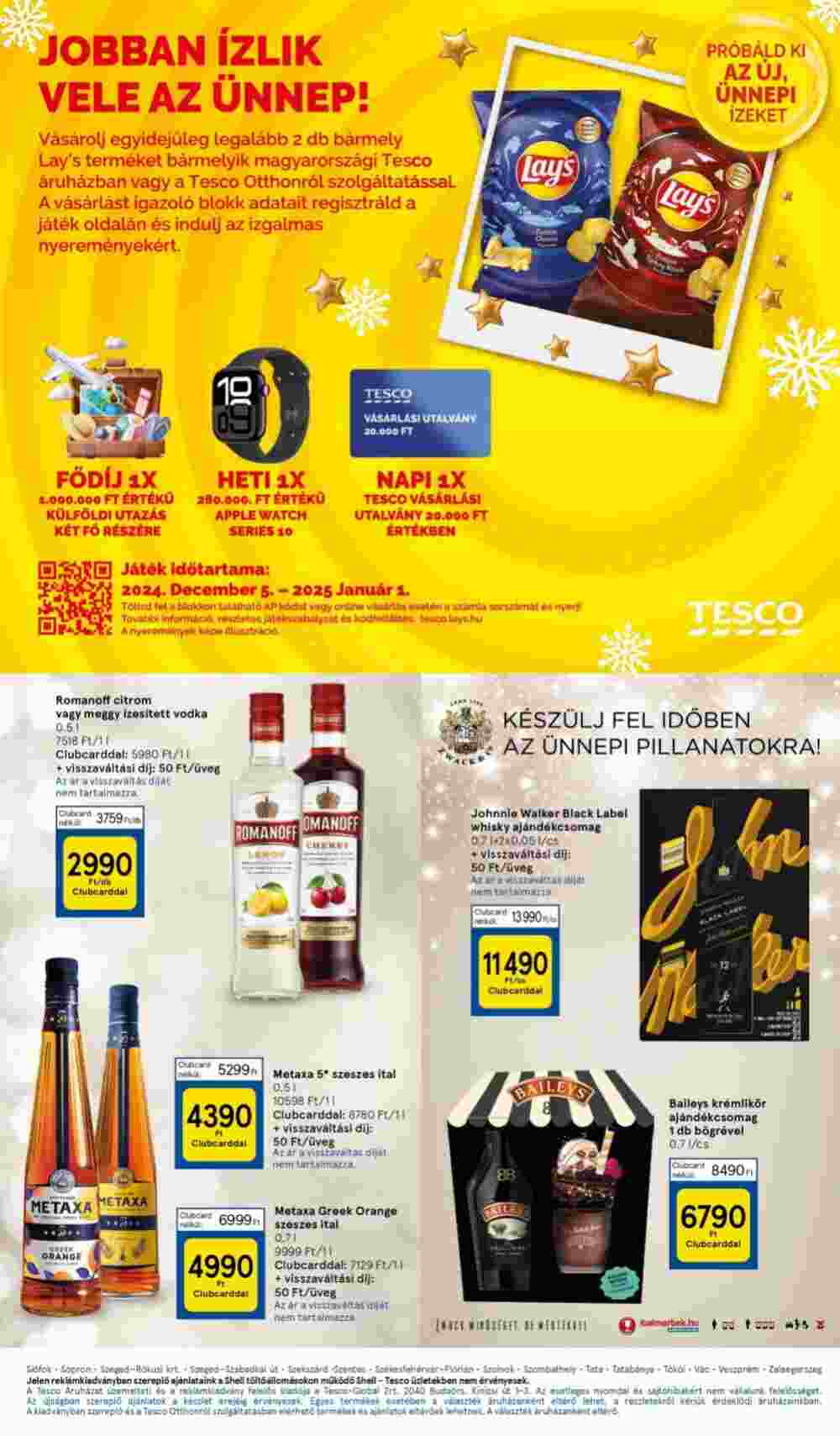 Tesco akciós újság 2024.12.05-től - 27. oldal.