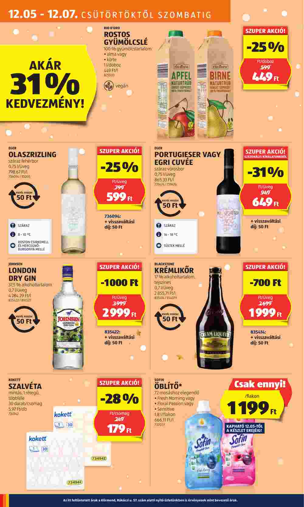 Aldi akciós újság 2024.12.05-től - 16. oldal.