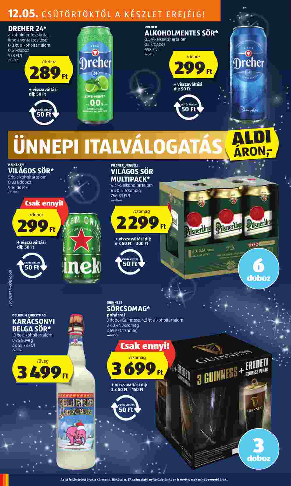 Aldi akciós újság 2024.12.05-től - 24. oldal.