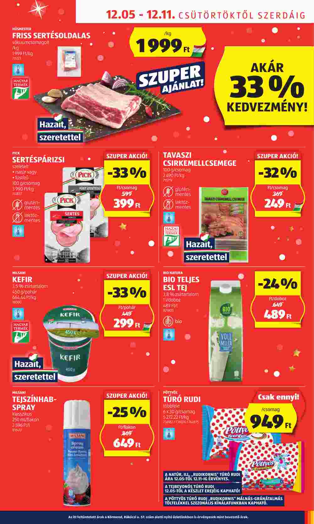 Aldi akciós újság 2024.12.05-től - 5. oldal.