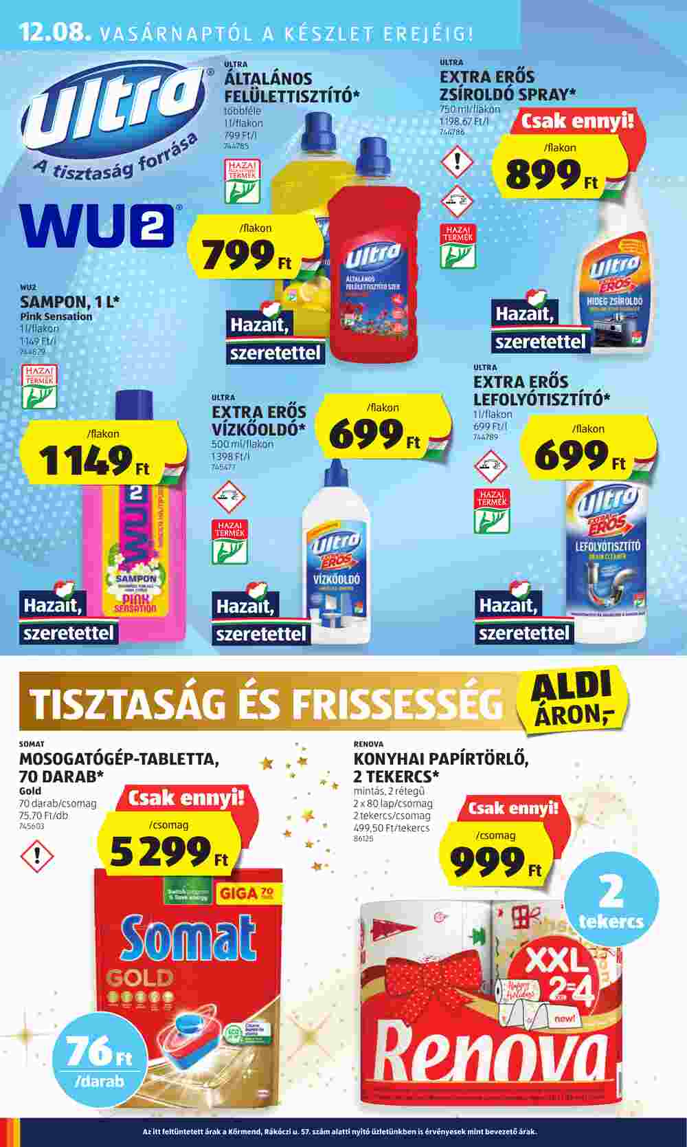 Aldi akciós újság 2024.12.05-től - 66. oldal.