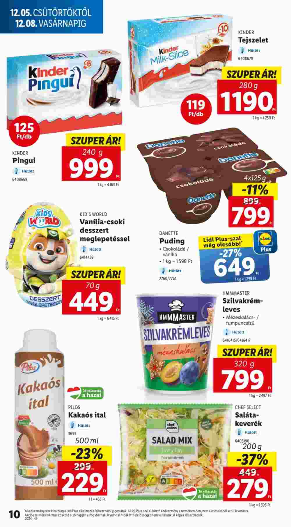 Lidl akciós újság 2024.12.05-től - 10. oldal.