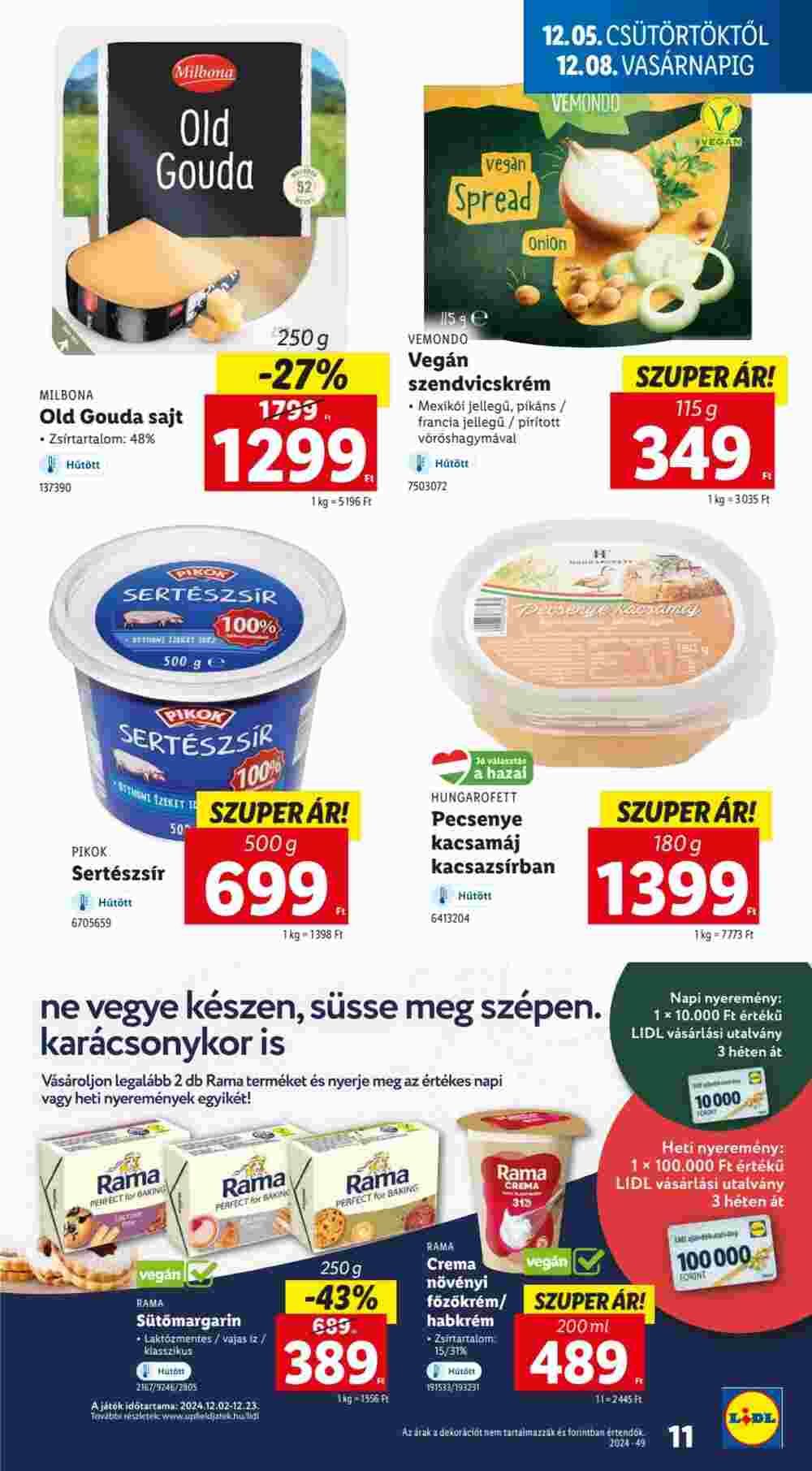 Lidl akciós újság 2024.12.05-től - 11. oldal.