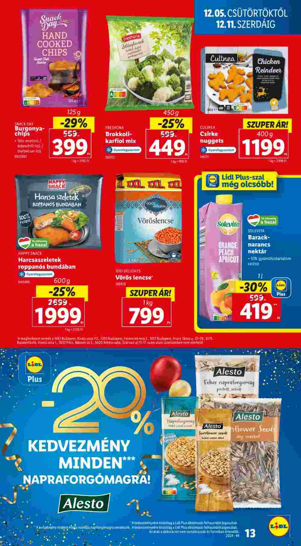 Lidl akciós újság 2024.12.05-től - 13. oldal.