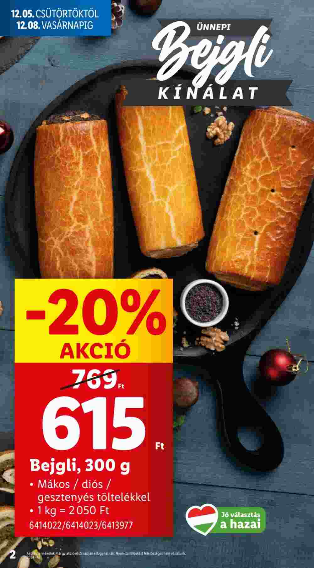 Lidl akciós újság 2024.12.05-től - 2. oldal.