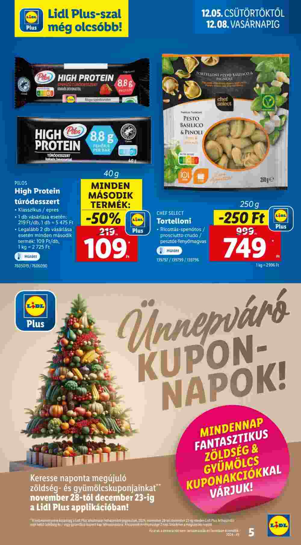 Lidl akciós újság 2024.12.05-től - 5. oldal.