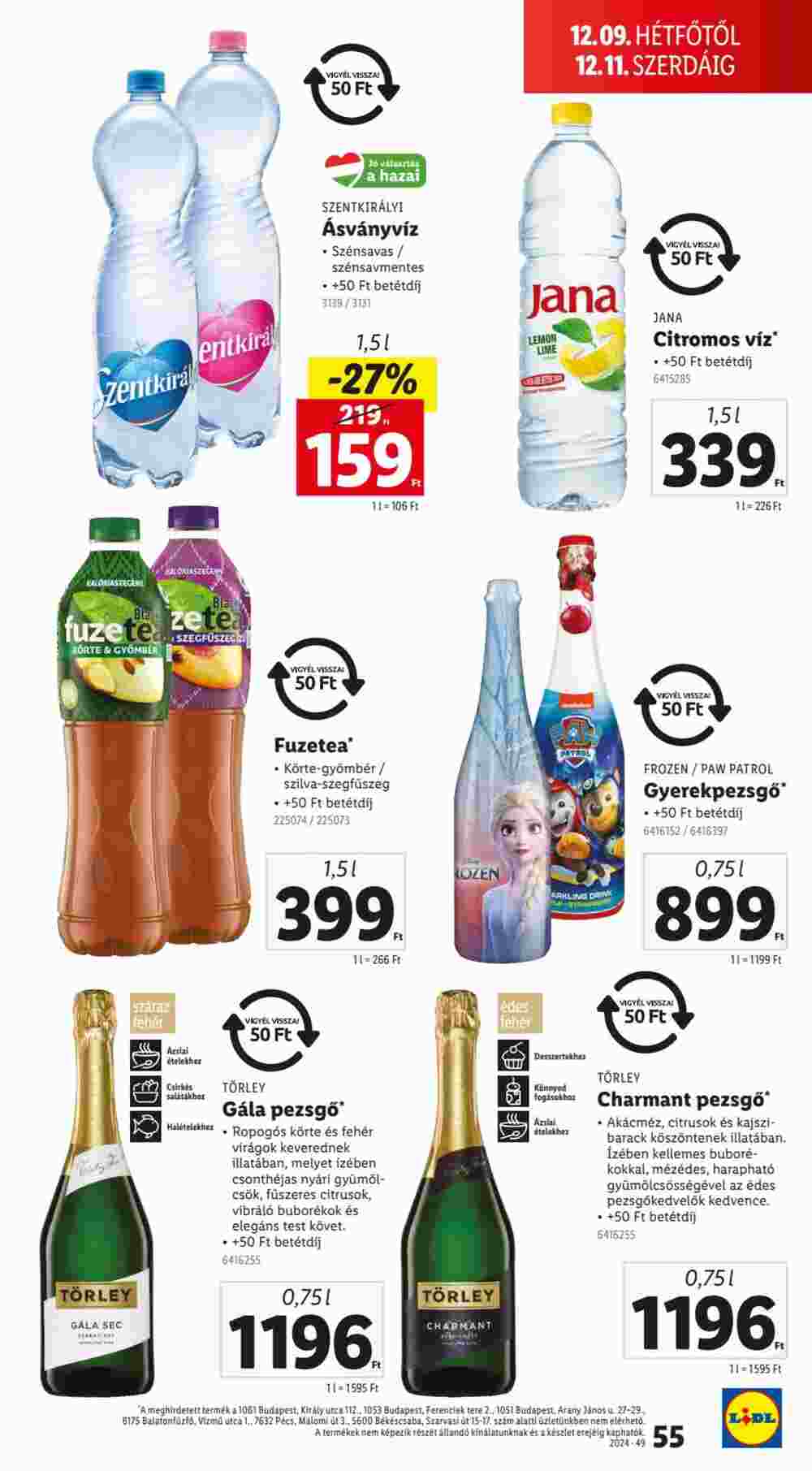 Lidl akciós újság 2024.12.05-től - 55. oldal.