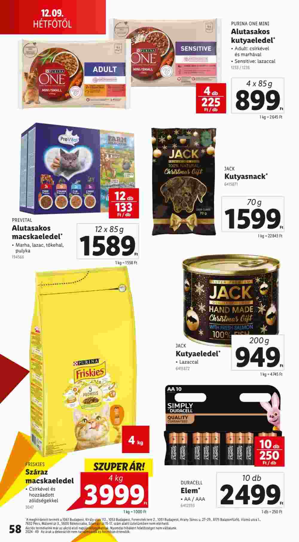 Lidl akciós újság 2024.12.05-től - 58. oldal.