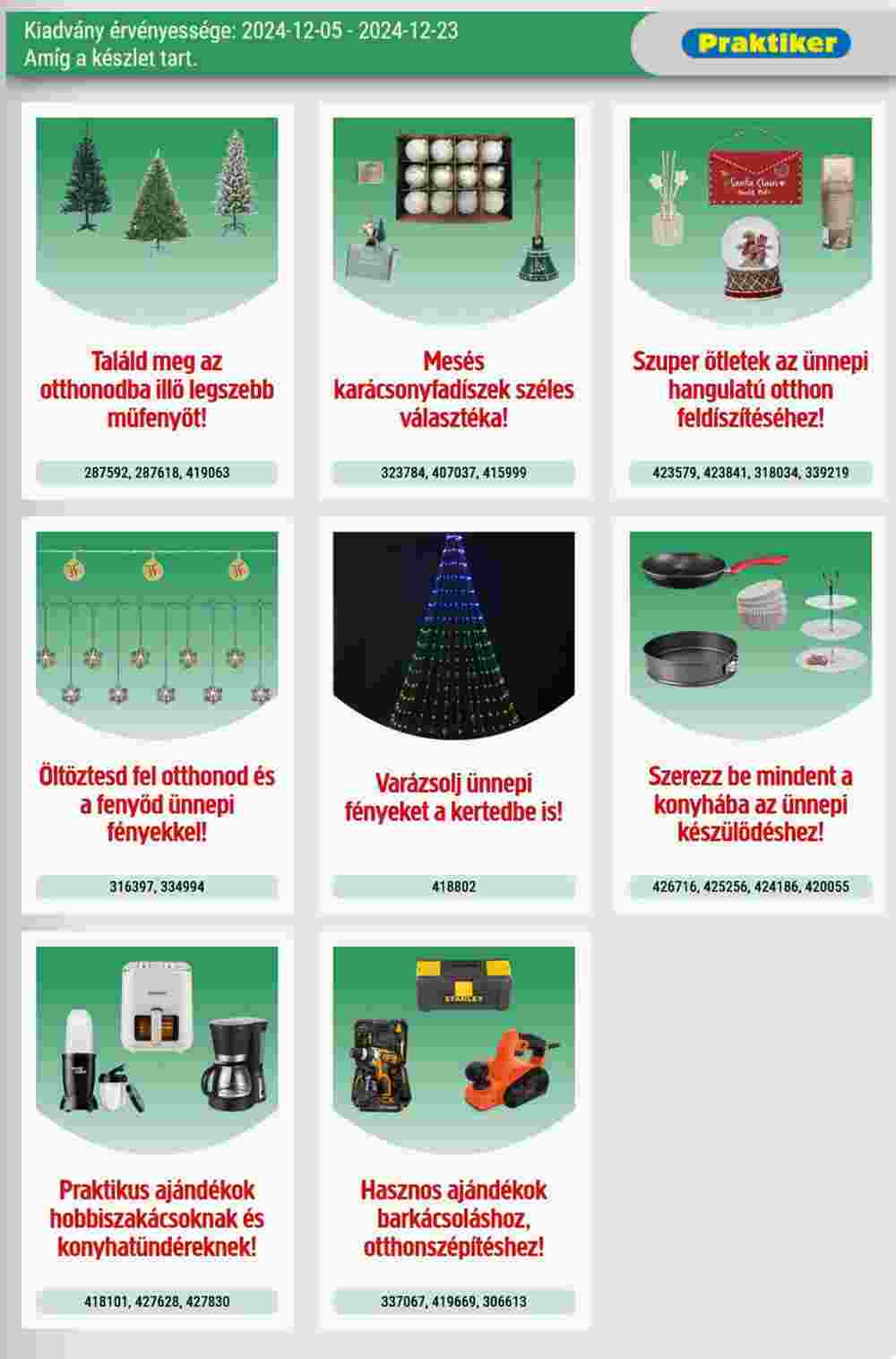 Praktiker akciós újság 2024.12.05-től - 3. oldal.