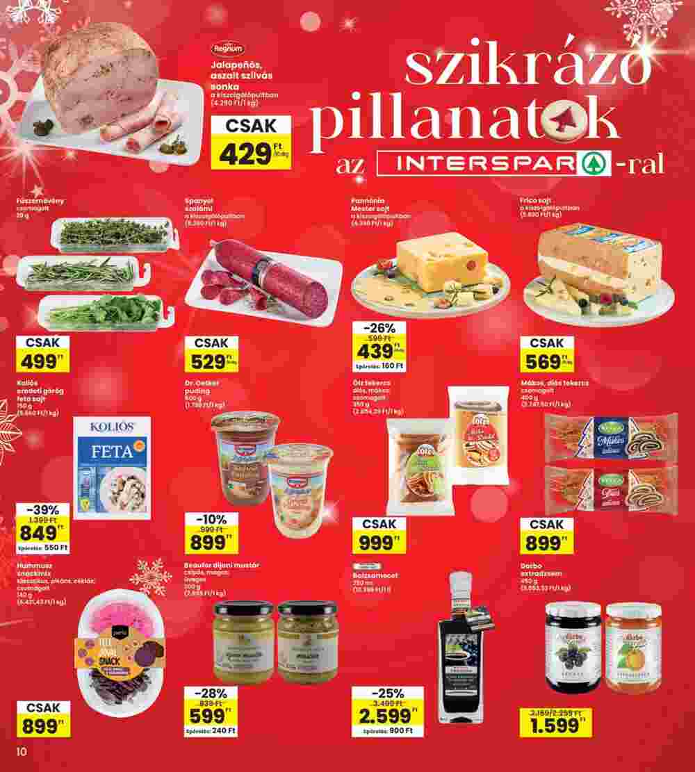 Interspar akciós újság 2024.12.12-től - 10. oldal.