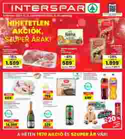 Interspar akciós újság 2024.12.12-től