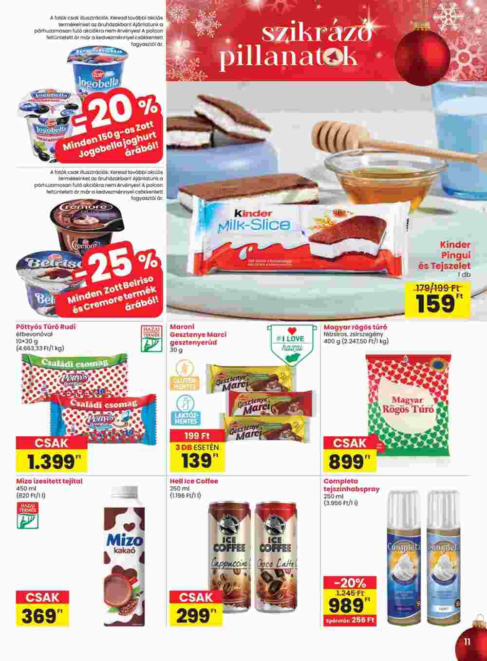 Spar akciós újság 2024.12.12-től - 11. oldal.