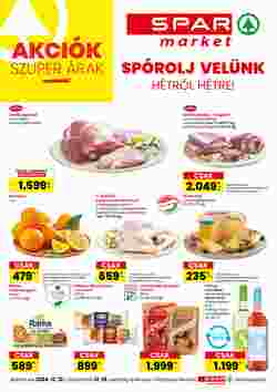 Spar Market akciós újság 2024.12.12-től