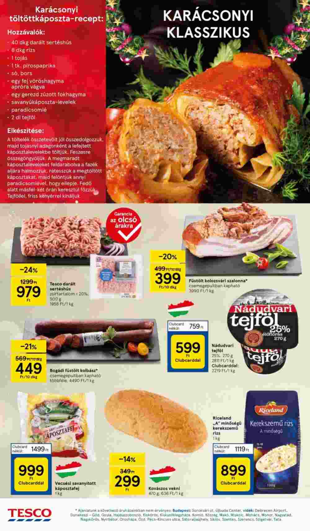 Tesco akciós újság 2024.12.12-től - 20. oldal.