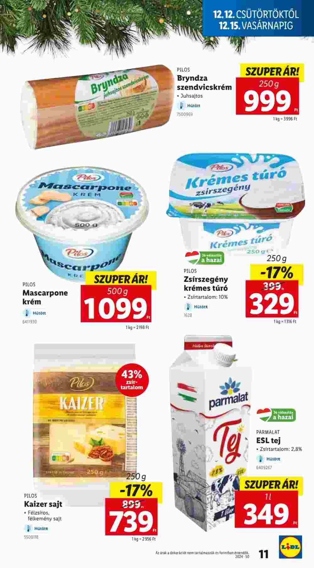 Lidl akciós újság 2024.12.12-től - 11. oldal.