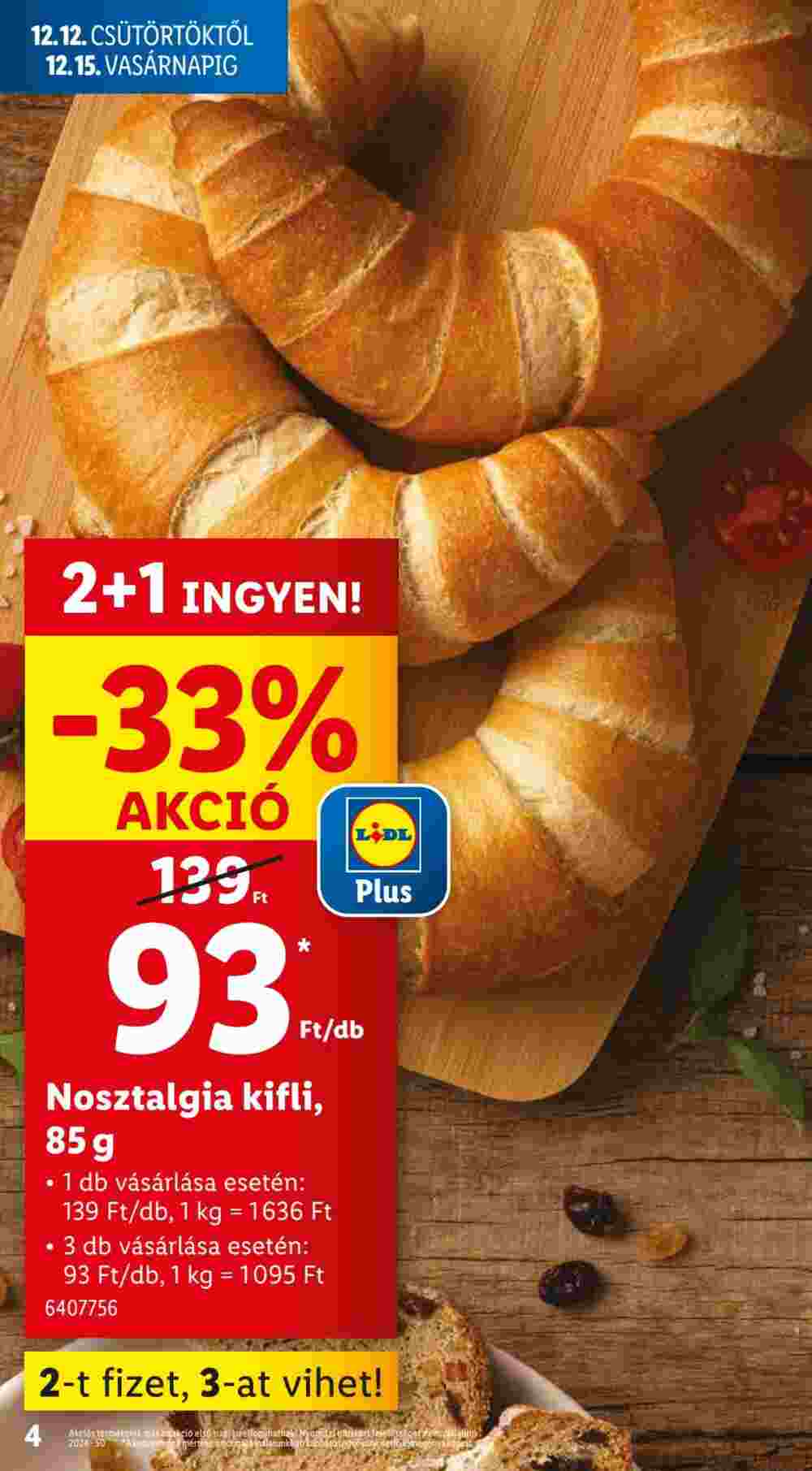 Lidl akciós újság 2024.12.12-től - 4. oldal.