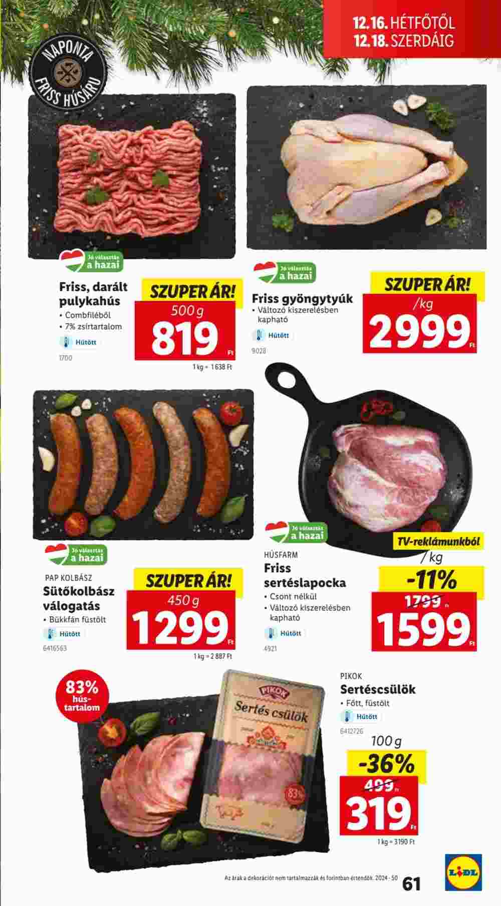 Lidl akciós újság 2024.12.12-től - 61. oldal.