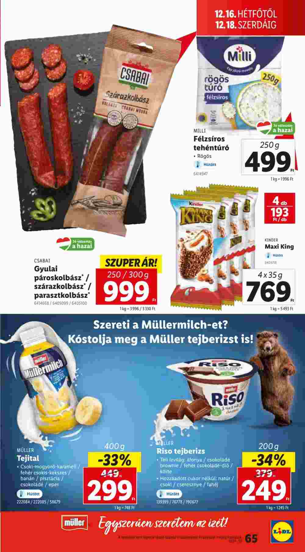 Lidl akciós újság 2024.12.12-től - 65. oldal.