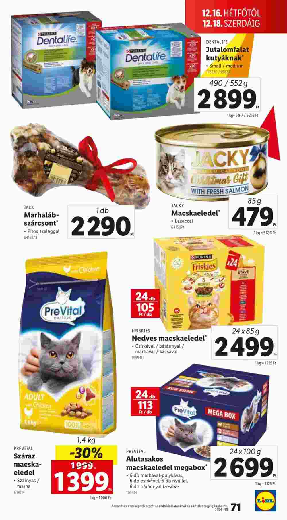 Lidl akciós újság 2024.12.12-től - 71. oldal.