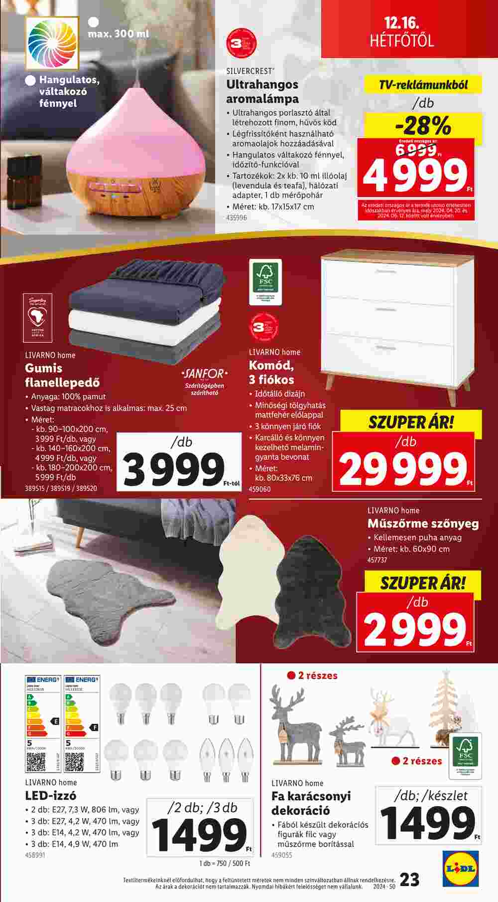 Lidl akciós újság 2024.12.12-től - 23. oldal.