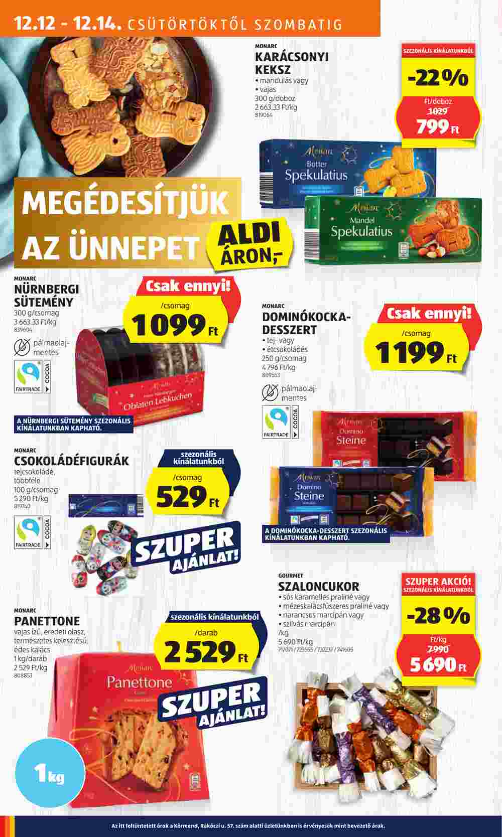 Aldi akciós újság 2024.12.12-től - 12. oldal.