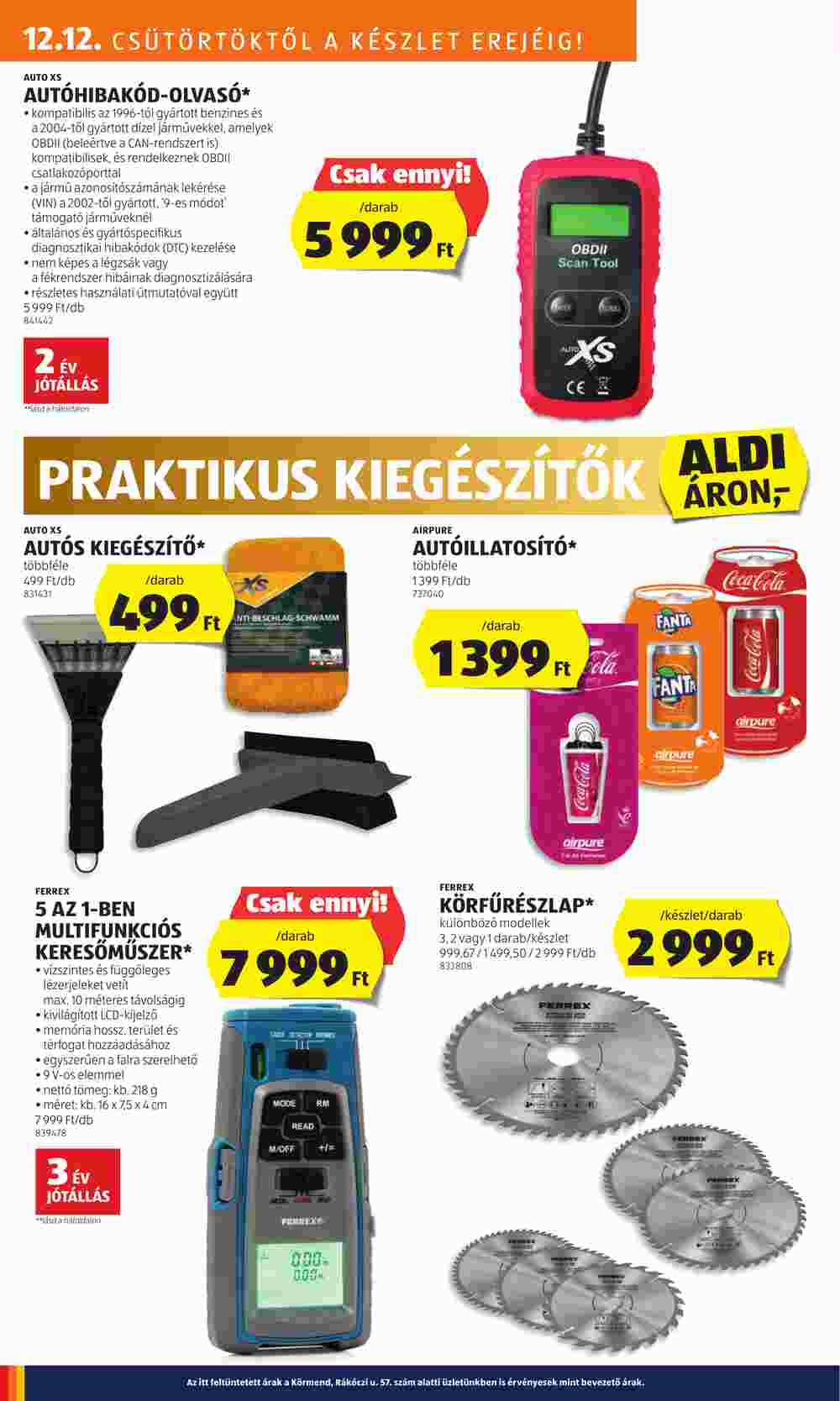 Aldi akciós újság 2024.12.12-től - 36. oldal.