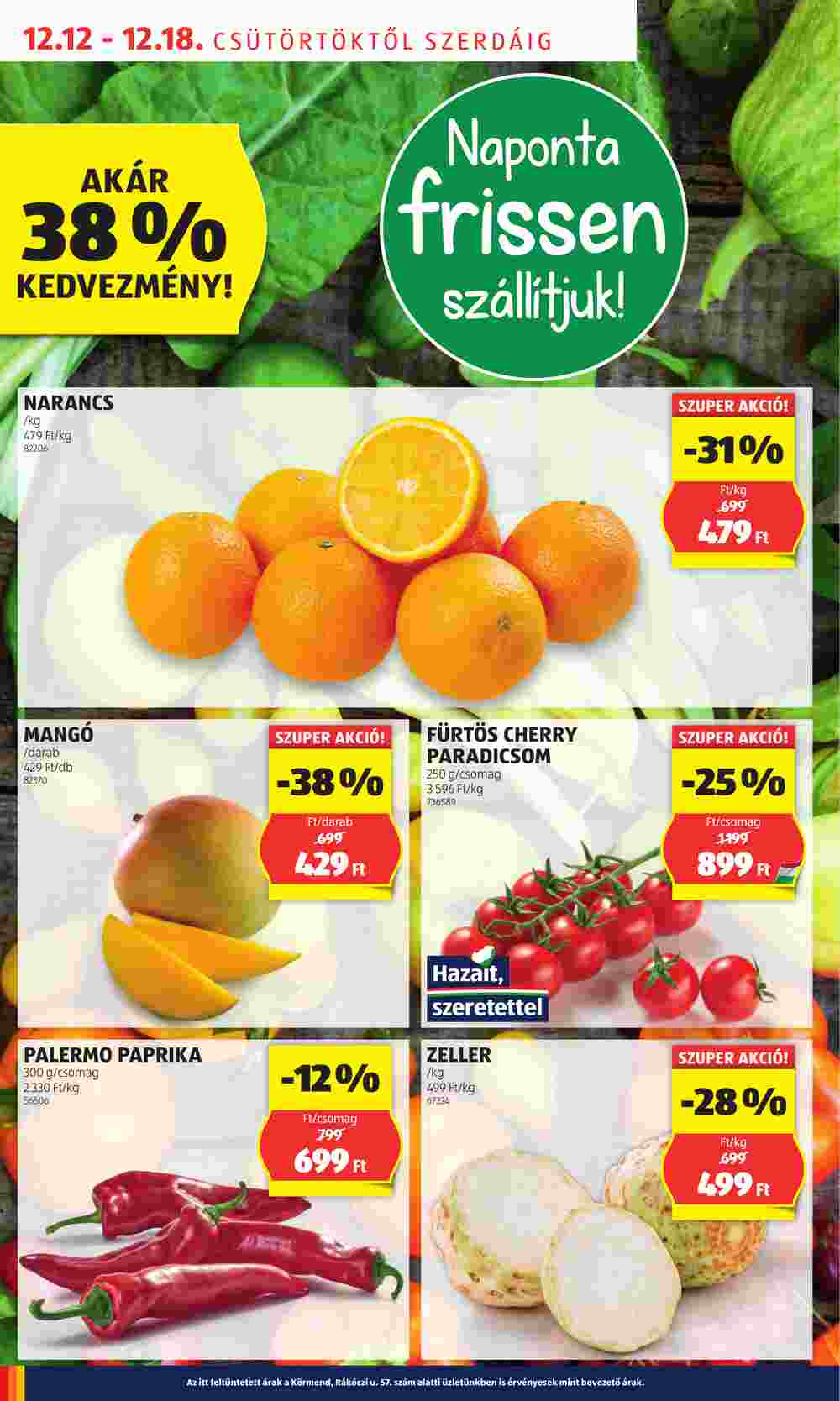 Aldi akciós újság 2024.12.12-től - 4. oldal.