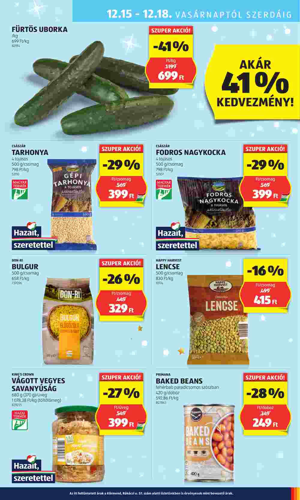 Aldi akciós újság 2024.12.12-től - 41. oldal.